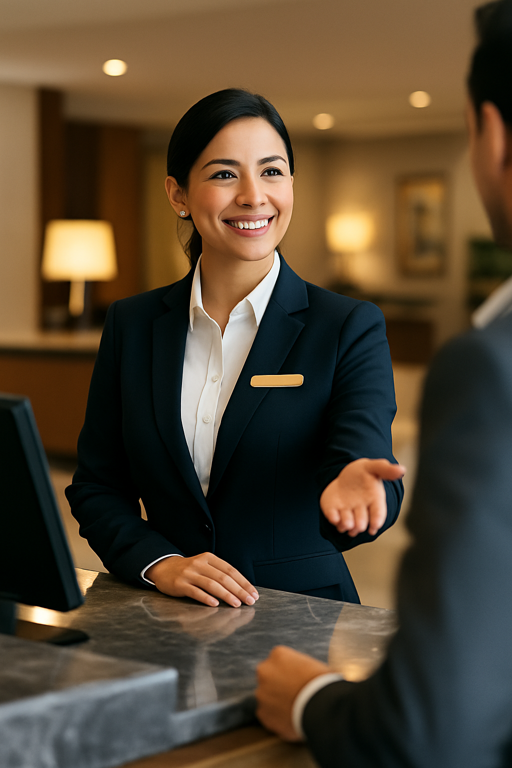 Environmental services team member